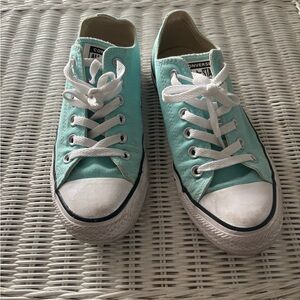 Converse Aqua Canvas Sneakers
